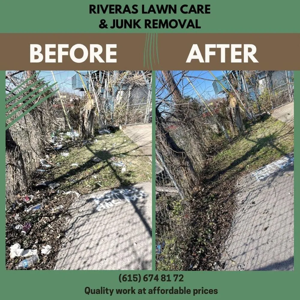 Affordable yard maintenance with custom design across Antioch, TN - Riveras & Landscaping & Junk Removal Services