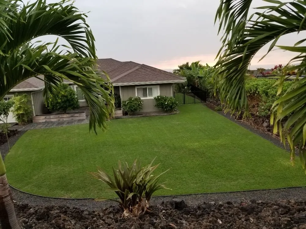 Expert lawn mowing service in Kailua-Kona, HI - Rivera's Custom Landscaping and Excavating