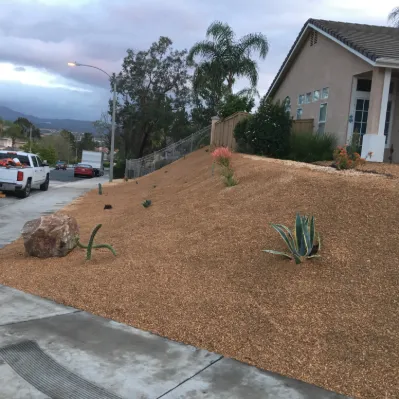 Custom garden landscaping for residential properties across Perris, CA - Rivera's Landscape Services
