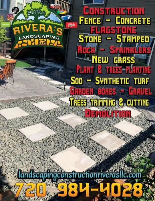 Custom landscaping services in Northglenn, CO - Rivera's Landscaping And Construction
