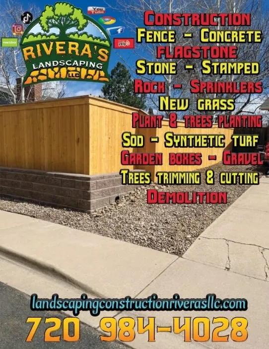 Local landscaping services in Northglenn, CO by Rivera's Landscaping And Construction