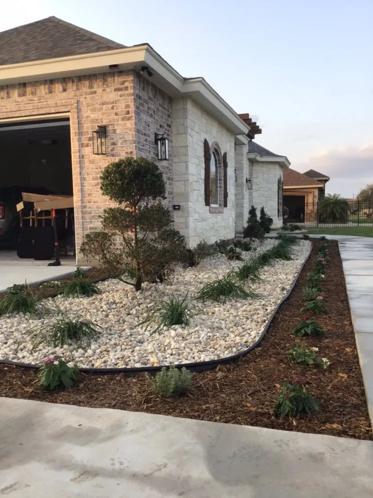 Reliable lawn mowing service for homes in Mission, TX by Rivera's Lawn & Landscaping