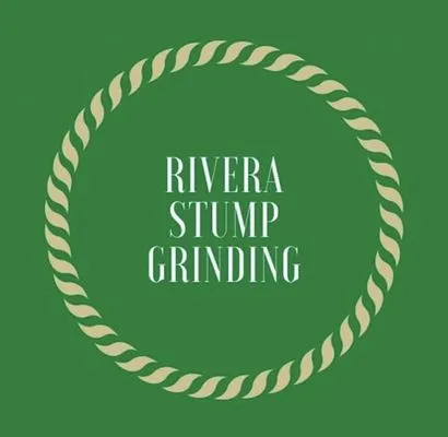 Rivera’s Stump Grinding Logo