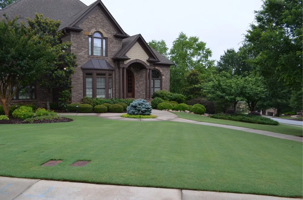 Professional landscaping services for outdoor upgrades in Auburn, GA by Rivermoore Lawn Care
