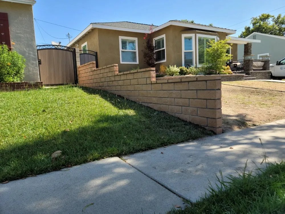 Affordable outdoor landscaping in Long Beach, CA by River's Contractors