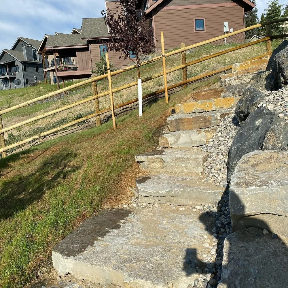 Reliable lawn care service for year-round maintenance in Belgrade, MT by Rivers Landscaping