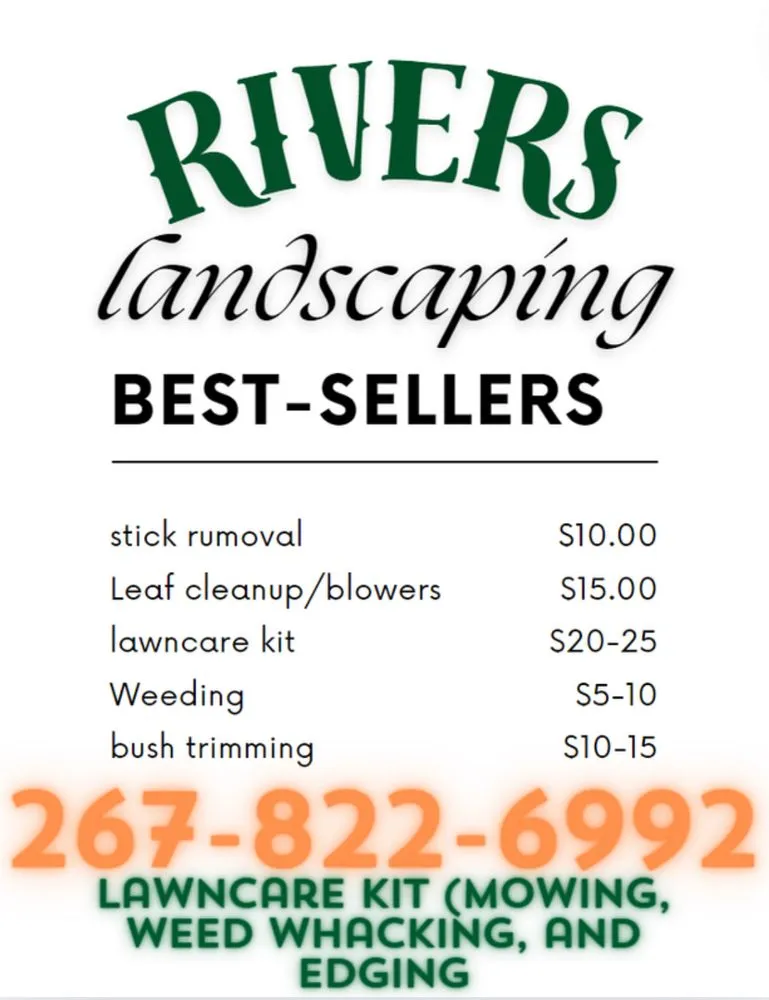 Reliable lawn care service near you across Feasterville-Trevose, PA - Rivers Landscaping