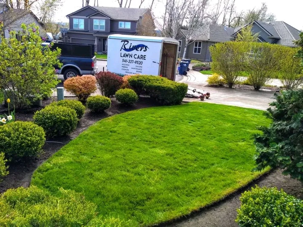 Professional residential landscaping for outdoor upgrades in Springfield, OR by Rivers Lawn Care Services