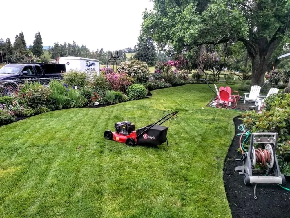 Custom landscape installation for outdoor upgrades across Springfield, OR - Rivers Lawn Care Services