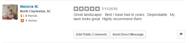 Custom landscape installation in Charleston, SC by Riverside Landscape Services