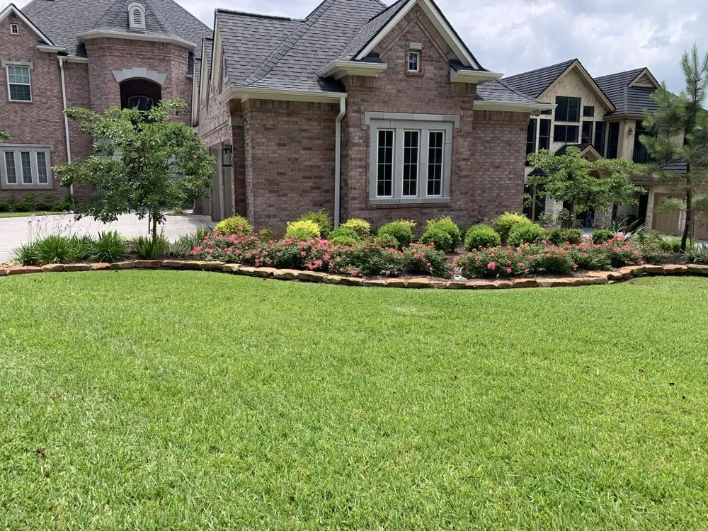 Professional yard cleanup service for homes across Conroe, TX - Riverside Lawn & Landscaping