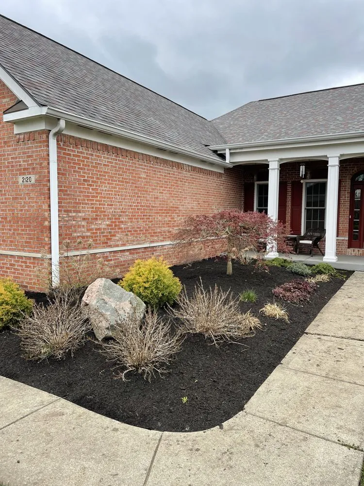 Custom lawn mowing service with custom design across Indianapolis, IN - Riverside Lawn and Landscape