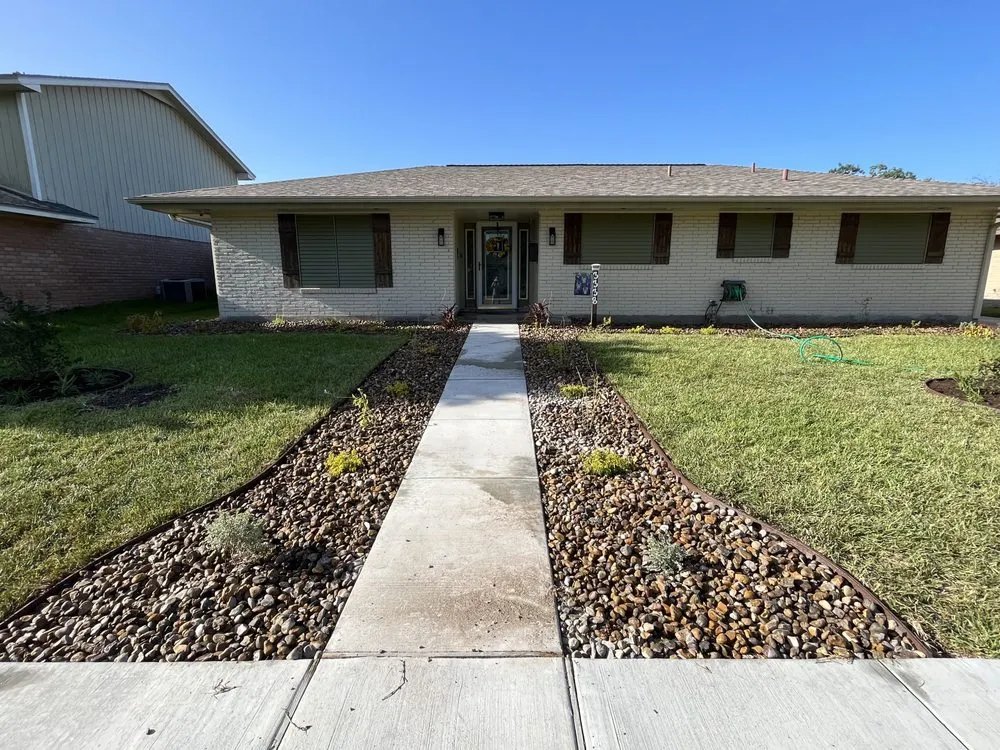 Affordable lawn care service in Corpus Christi, TX by Riverstone Landscaping