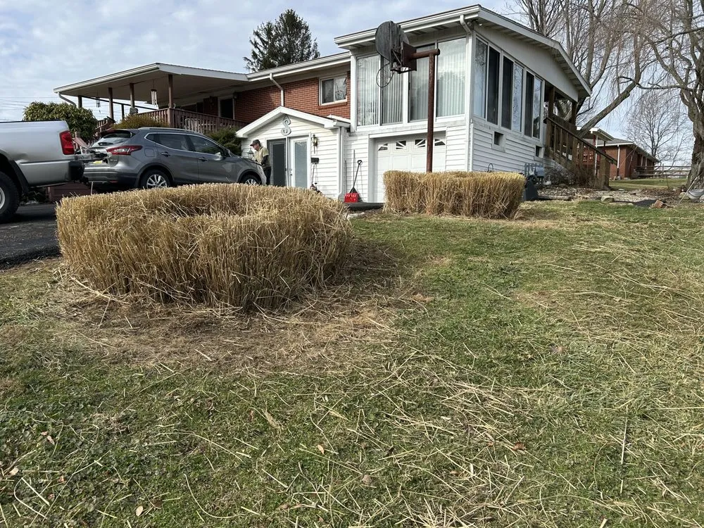 Affordable landscape installation in Ambridge, PA by Rivertown LCS