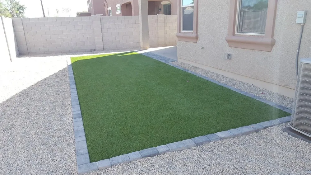 Affordable landscape installation in Mesa, AZ by Riverview Property Services
