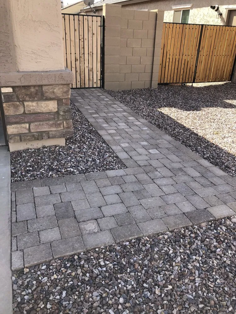 Professional residential landscaping with custom design across Mesa, AZ - Riverview Property Services