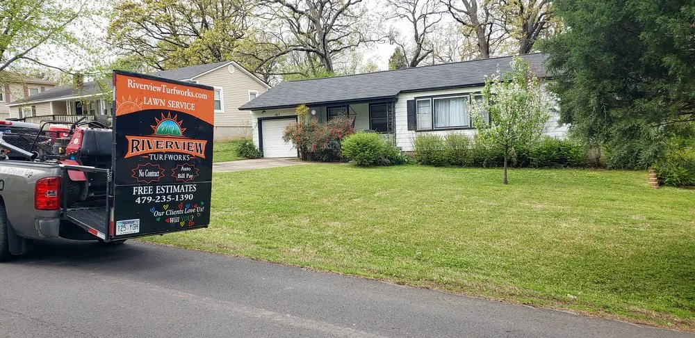 Affordable landscape installation experts serving Van Buren, AR - Riverview Turfworks