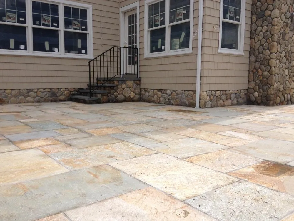 Local garden landscaping in Weston, CT by Rizzo Masonry and Landscaping