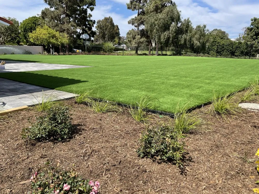 Custom landscape installation in Escondido, CA by RJ Landscape Construction