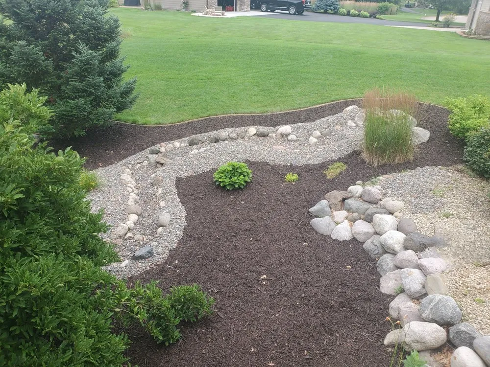 Local residential landscaping with custom design across Andover, MN - RJ Landscaping