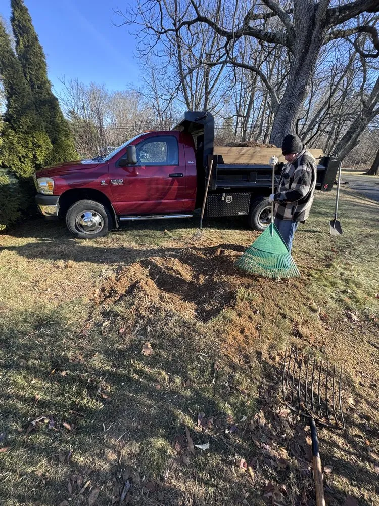 Custom landscape installation for outdoor upgrades in East Haven, CT by R&J Landscaping