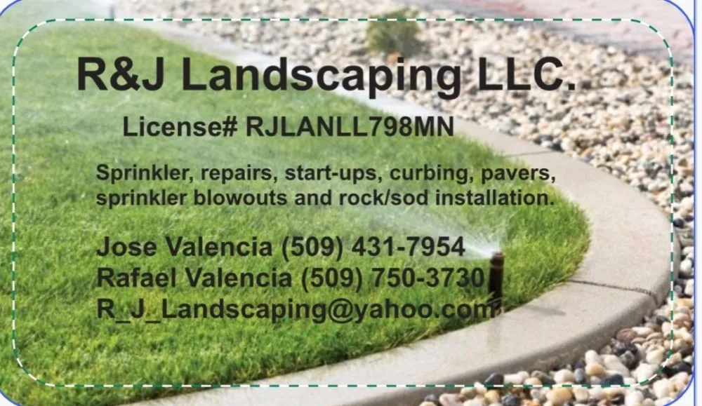 Reliable landscape design for beautiful yards in Moses Lake, WA by R&J Landscaping