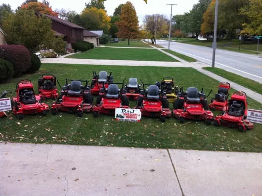 R&J Landscaping Logo