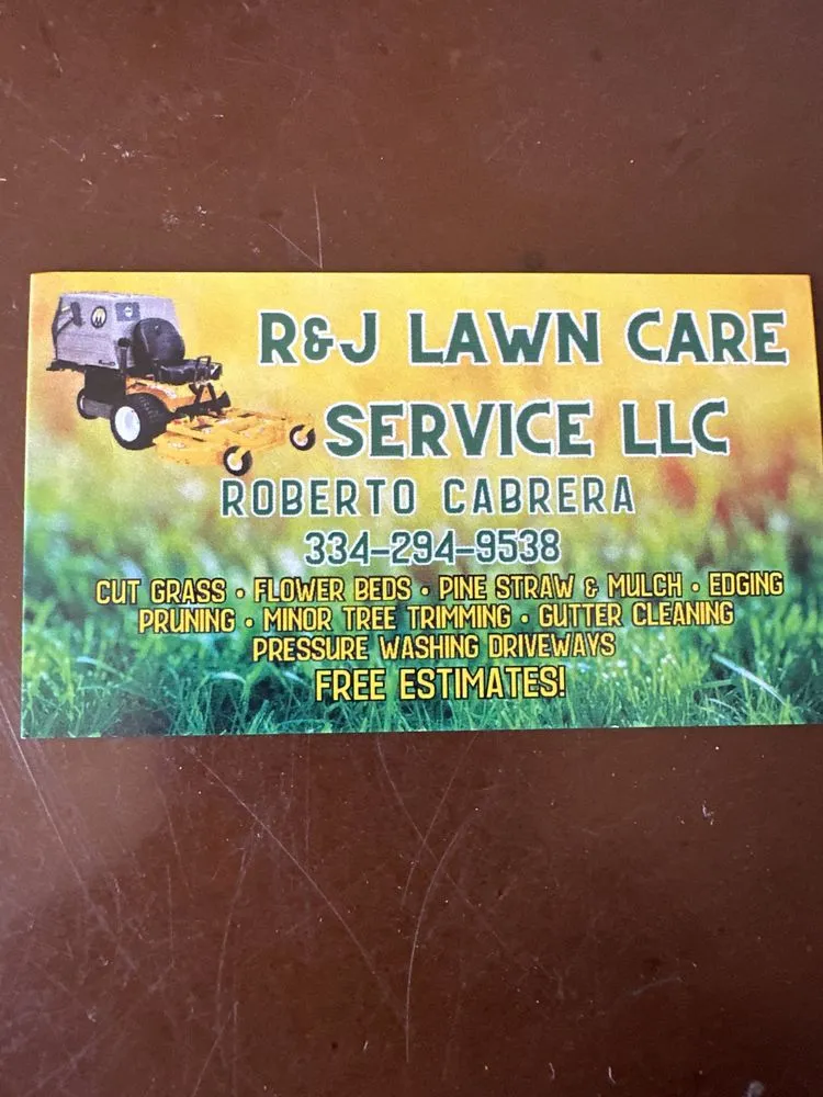Local lawn care service in Montgomery, AL - R&J Lawn Care Service