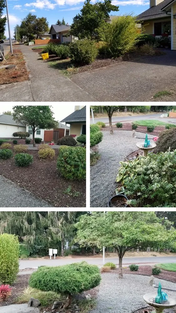 Professional garden landscaping near you in Portland, OR by RJ Lawn Maintenance
