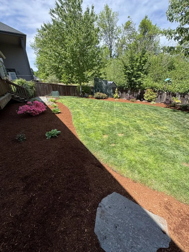 Professional lawn mowing service for residential properties in Salem, OR by R&J Lawn Maintenance
