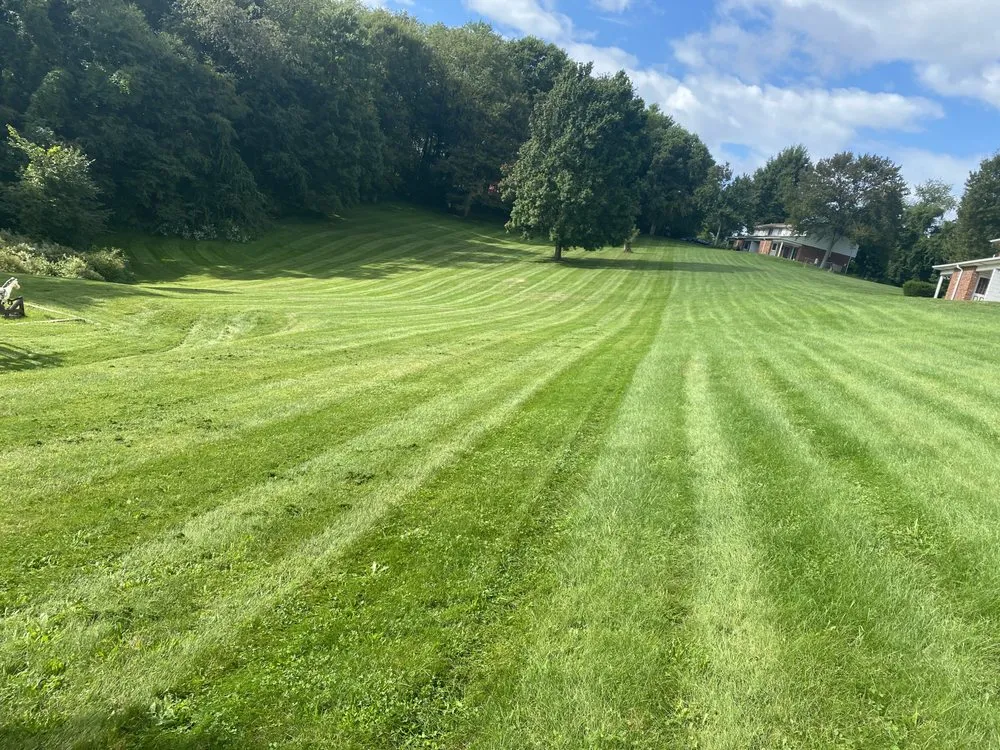 Trusted lawn mowing service in Midland, PA by R&J Lawn service