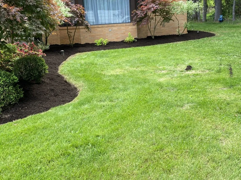 Affordable garden landscaping for residential properties in Midland, PA by R&J Lawn service