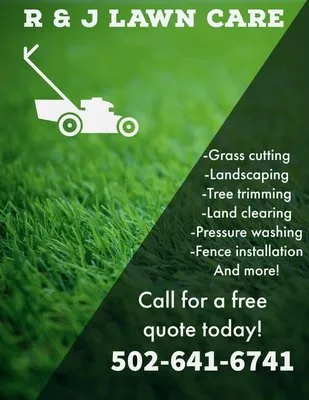R&J Lawncare Logo