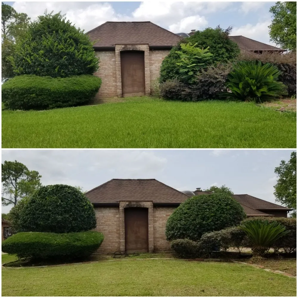 Local landscape installation in Houston, TX by RJ Lopez Services