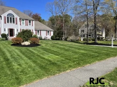 Local outdoor landscaping for residential properties in Hudson, NH by RJC Landscaping