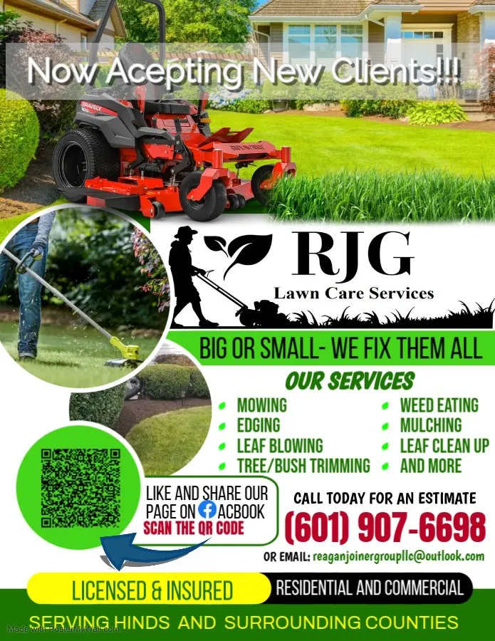 Top-rated residential landscaping near you across Jackson, MS - RJG Lawn Care Services
