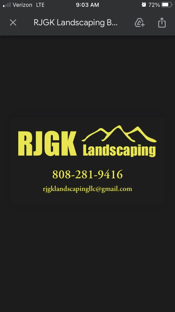 Local lawn mowing service in Wailuku, HI - RJGK Landscaping