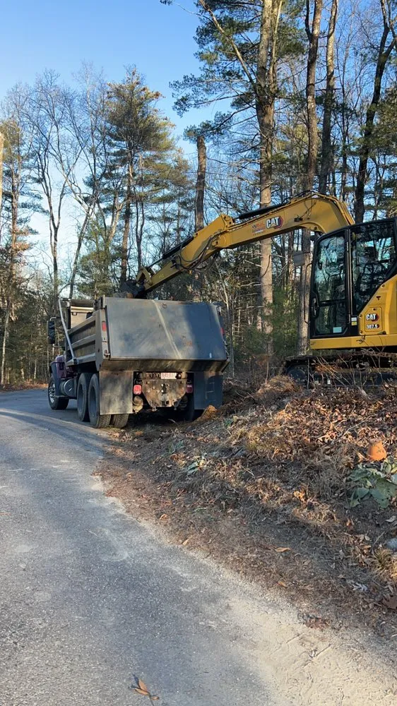 Custom garden landscaping with custom design across Belchertown, MA - RJL Contracting