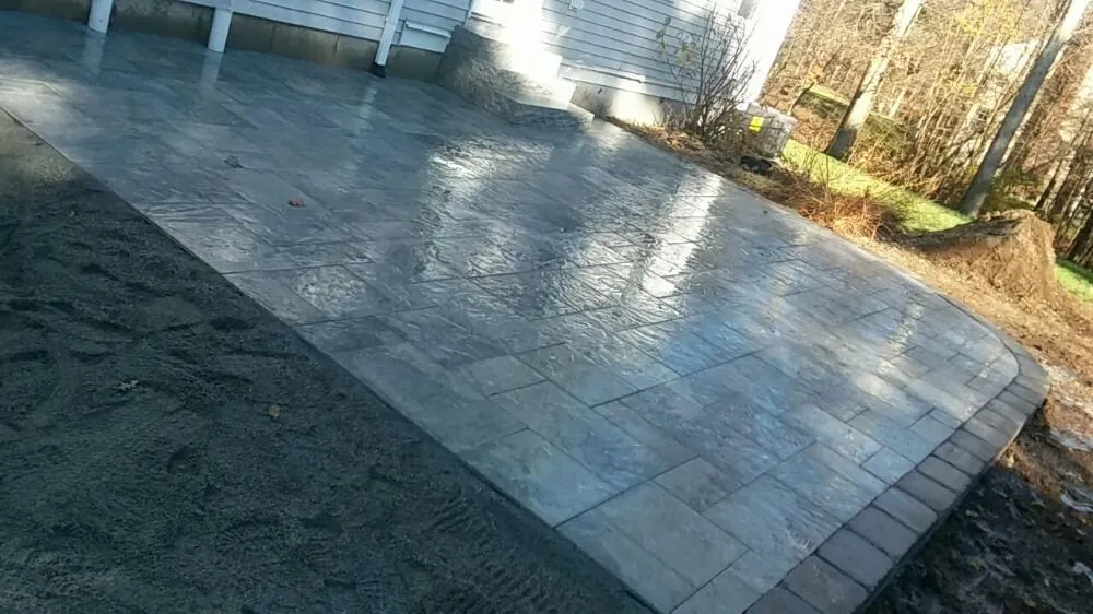 Professional garden landscaping in Amesbury, MA by RJM Construction