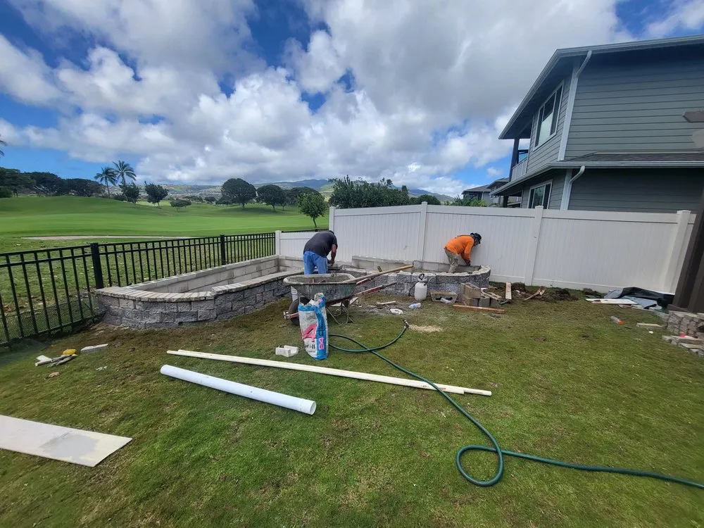 Reliable landscape installation experts serving Wahiawa, HI - RJP Landscaping & Services
