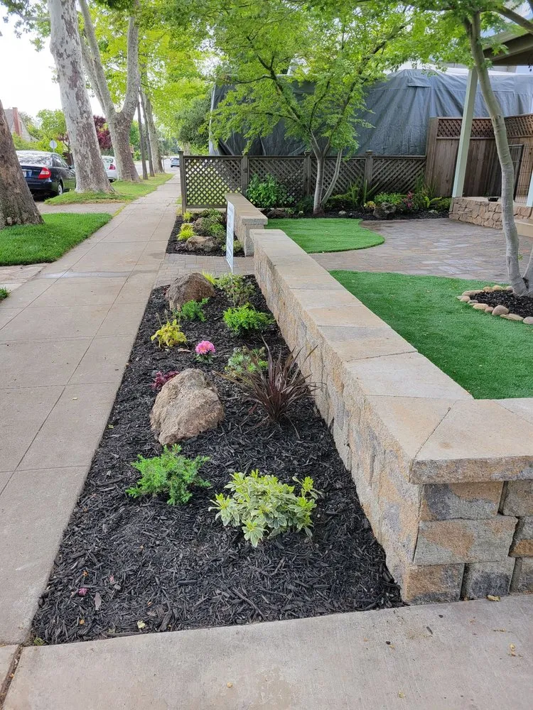 Expert landscape installation for beautiful yards in Lodi, CA by RJQ Landscape and Design