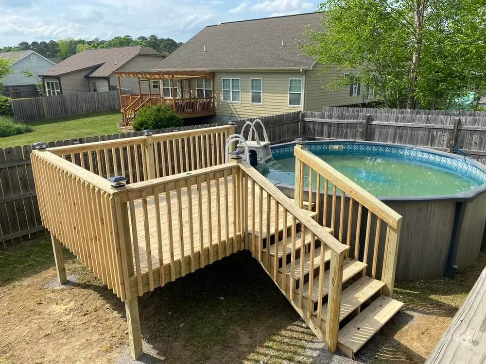 Professional yard cleanup service with custom design across Chattanooga, TN - RJR Landscaping & Trees & Lawn Care