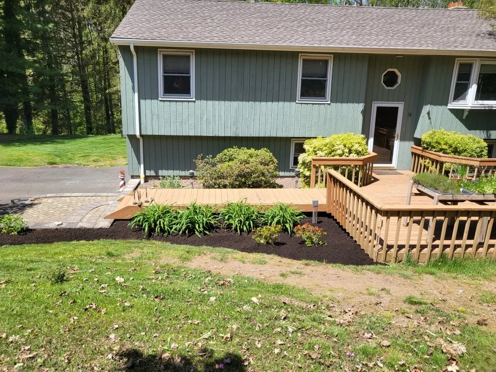 Expert lawn mowing service for outdoor upgrades in Middletown, CT by RJR Landscaping