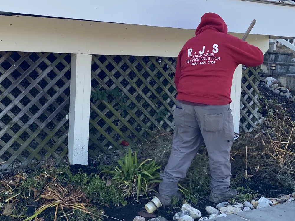 Custom residential landscaping with custom design across Coatesville, PA - RJS Landscaping