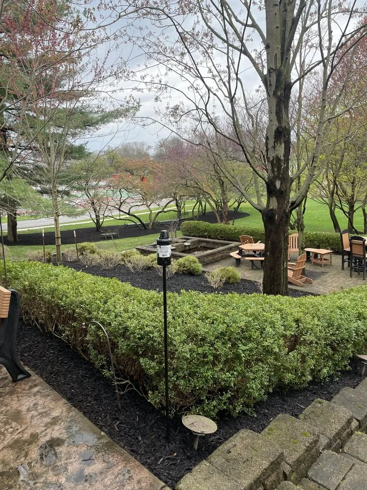 Custom outdoor landscaping with custom design across Dover, OH - Rj's Lawn & Landscaping