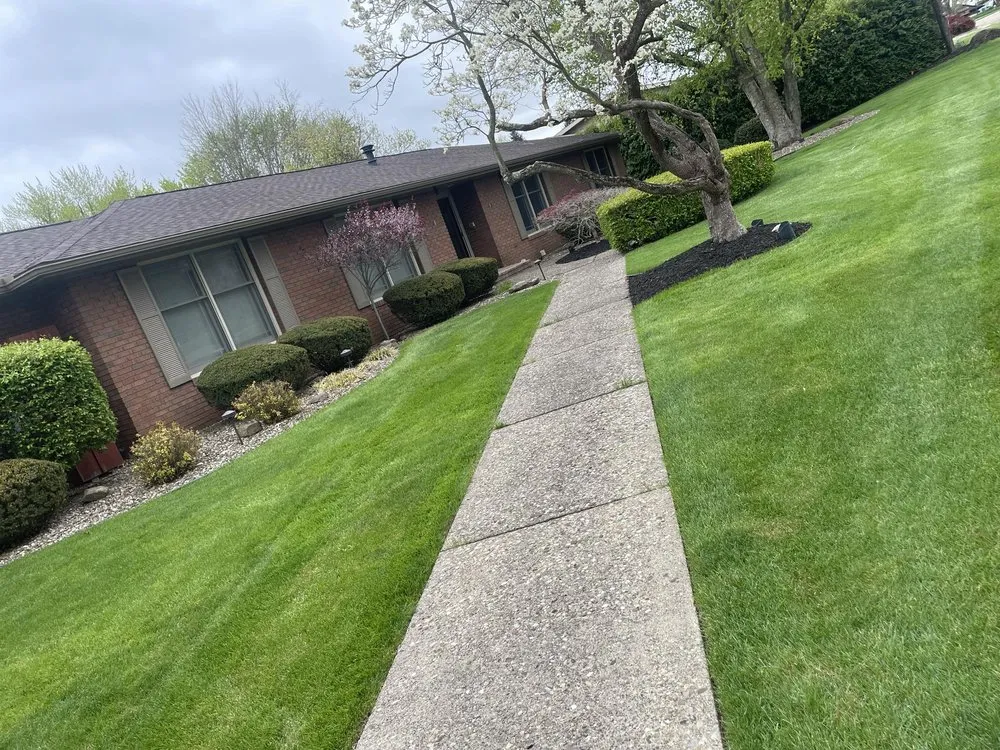 Custom garden landscaping for year-round maintenance across Dover, OH - Rj's Lawn & Landscaping