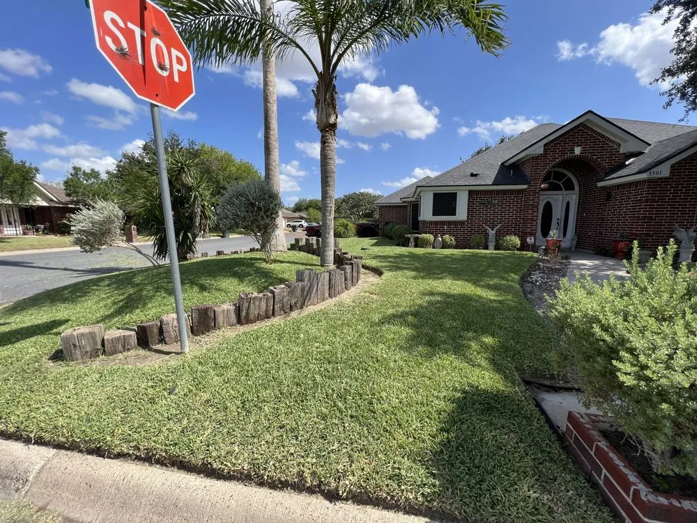 Trusted garden landscaping for residential properties in Harlingen, TX by RJ’s Lawn Service