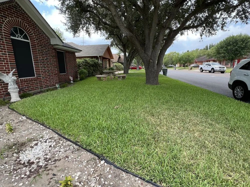 Affordable landscape installation for homes across Harlingen, TX - RJ’s Lawn Service
