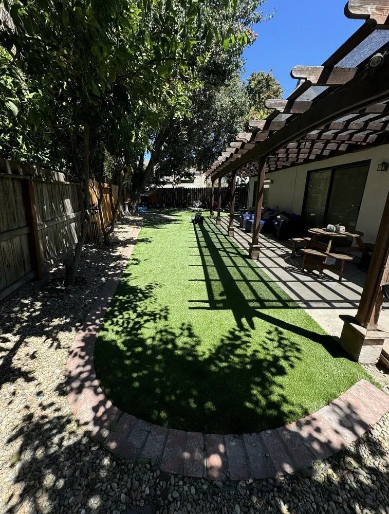 Custom outdoor landscaping for beautiful yards across Modesto, CA - RJT Construction and Landscaping