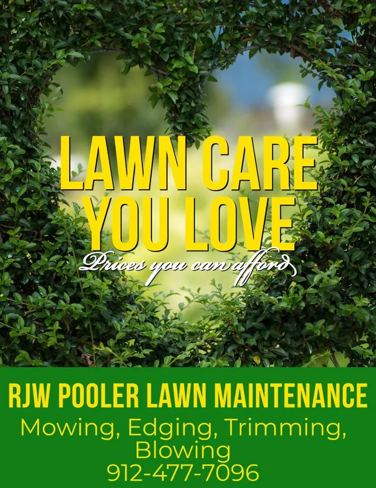 Professional lawn mowing service in Pooler, GA by RJW Pooler Lawn Maintenance